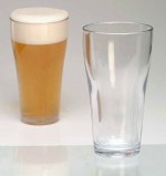 425 conicle nucleated plastic glasses
