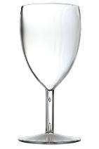 Wine glass manufactured by the professionals