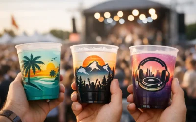 Branded Plastic Cups for Festivals That Work