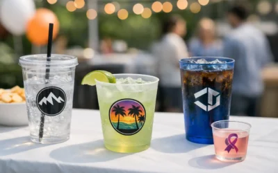 Plastic Drinkware for Events That Get Seen