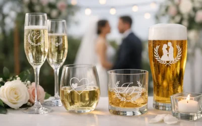 Top Personalised Glasses for Weddings in Australia