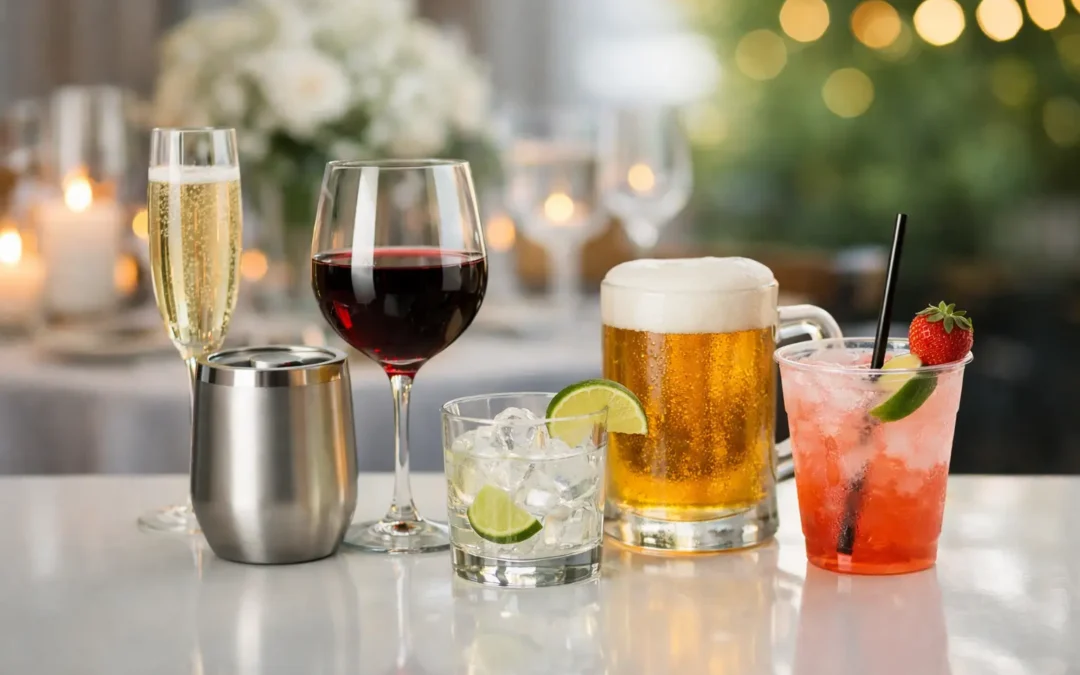How to Choose Event Drinkware for Every Occasion
