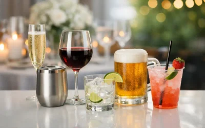 How to Choose Event Drinkware for Every Occasion